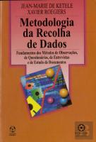 Metodologia da Recolha de Dados