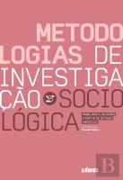 Metodologias de Investigação Sociológica