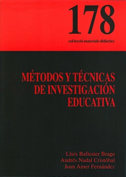 Bertrand.pt - Métodos Y Técnicas De Investigación Educativa