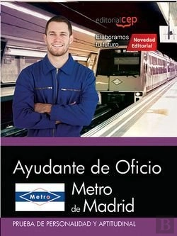 Bertrand.pt - Metro De Madrid. Ayudante De Oficio. Prueba De Personalidad Y Aptitudinal