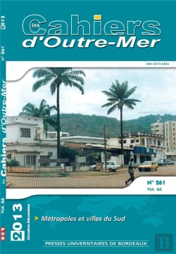 Bertrand.pt - Metropoles Et Villes Du Sud Cahier Outre Mer N 261 Vol 66