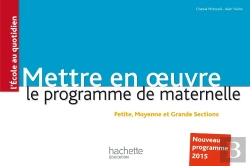 Bertrand.pt - Mettre En Oeuvre Le Programme De L'École Maternelle