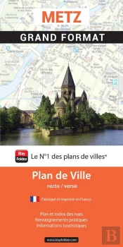 Metz : Grand Format : Plan De Ville (Édition 2025)