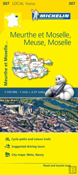 Bertrand.pt - Meuse, Meurthe-Et-Moselle, Moselle France Local Map 307