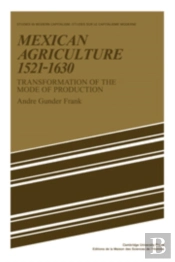 Mexican Agriculture 1521-1630