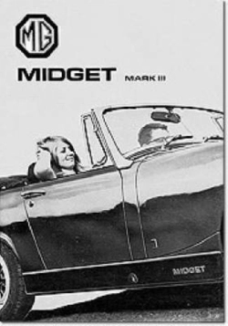 Bertrand.pt - Mg Owners' Handbook: Mg Midget Mk 3part No. Akd7596