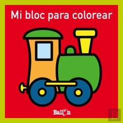 Bertrand.pt - Mi Bloc Para Colorear - Tren