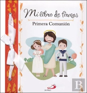 Mi Libro De Firmas. Mi Primera Comunión (Naranja)