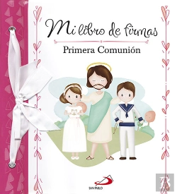 Bertrand.pt - Mi Libro De Firmas. Mi Primera Comunión (Rosa)