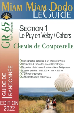 Bertrand.pt - Miam Miam Dodo Gr65 Section 1 Edition 2022 (Le Puy-En-Velay A Cahors)