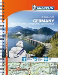 Michelin Atlas Germany, Benelux, Austria, Switzerland, Czech Republic (A4)