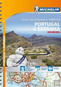 Bertrand.pt - Michelin Atlas Portugal & Espanha (A4)
