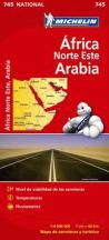 Michelin Mapa Africa Norte-Este, Arabia