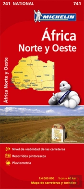 Michelin Mapa Africa Norte-Oeste