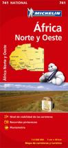 Michelin Mapa Africa Norte-Oeste