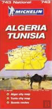 Michelin Mapa Argelia/Túnez