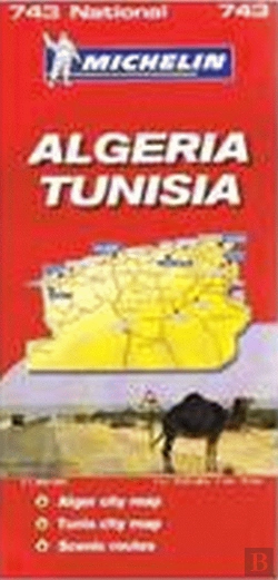 Bertrand.pt - Michelin Mapa Argelia/Túnez