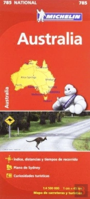 Michelin Mapa Australia