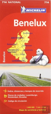 Michelin Mapa Benelux
