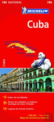 Michelin Mapa Cuba