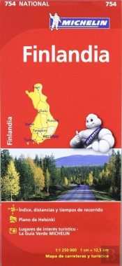 Michelin Mapa Finlandia