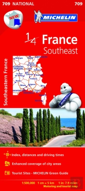 Michelin Mapa France Southeast