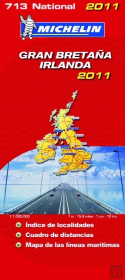 Bertrand.pt - Michelin Mapa Gran Bretaña, Irlanda