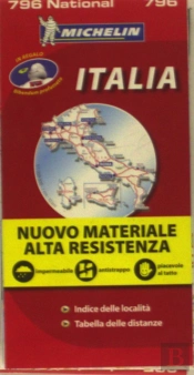 Michelin Mapa Italia 'Alta Resistencia'