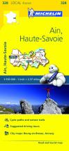 Michelin Mapa Local França: Ain, Haute-Savoie