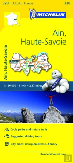 Bertrand.pt - Michelin Mapa Local França: Ain, Haute-Savoie