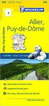 Michelin Mapa Local França: Allier, Puy-de-Dôme