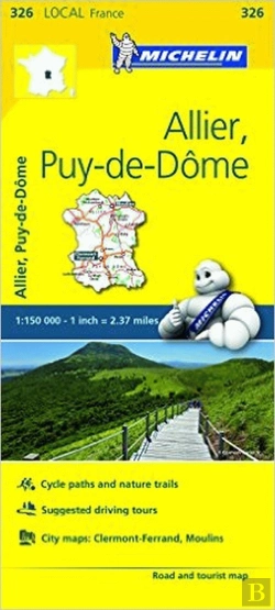 Bertrand.pt - Michelin Mapa Local França: Allier, Puy-de-Dôme