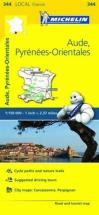 Michelin Mapa Local França: Aude, Pyrénées-Orientales