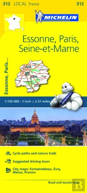 Michelin Mapa Local França: Essone, Paris, Seine-et-Marne