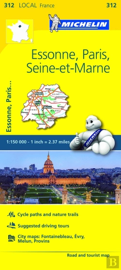 Bertrand.pt - Michelin Mapa Local França: Essone, Paris, Seine-et-Marne