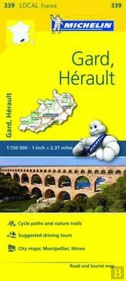 Bertrand.pt - Michelin Mapa Local França: Gard, Hérault