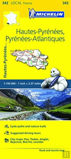 Bertrand.pt - Michelin Mapa Local França: Hautes-Pyrénées, Pyrénées-Atlantiques