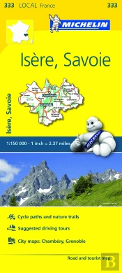 Michelin Mapa Local França: Isère, Savoie
