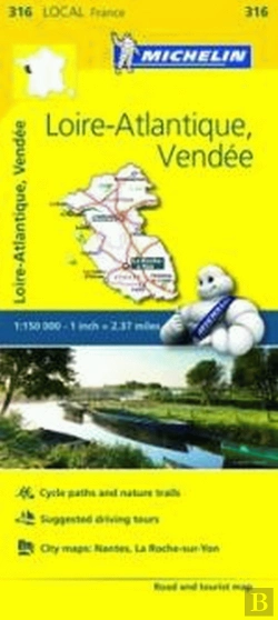 Bertrand.pt - Michelin Mapa Local França: Loire-Atlantique. Vendée