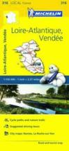 Michelin Mapa Local França: Loire-Atlantique. Vendée