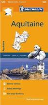 Michelin Mapa Regional França Aquitaine
