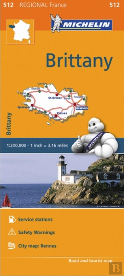 Bertrand.pt - Michelin Mapa Regional França Brittany