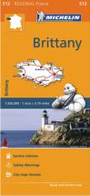 Michelin Mapa Regional França Brittany