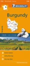 Michelin Mapa Regional França Burgundy