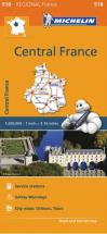 Michelin Mapa Regional França Central France