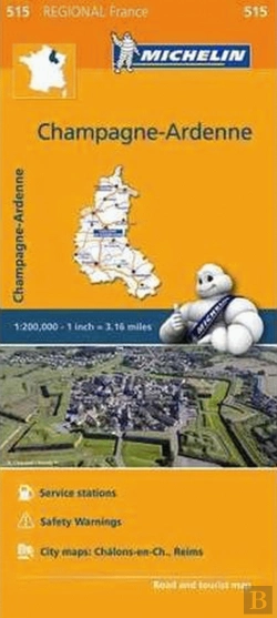 Bertrand.pt - Michelin Mapa Regional França Champagne-Ardenne