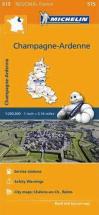 Michelin Mapa Regional França Champagne-Ardenne