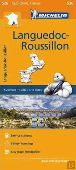 Bertrand.pt - Michelin Mapa Regional França Languedoc-Roussillon