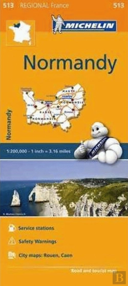 Bertrand.pt - Michelin Mapa Regional França Normandy