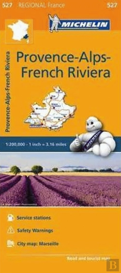 Bertrand.pt - Michelin Mapa Regional França Provence-Alps-French Riviera